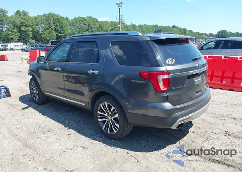 2016 Ford Explorer Platinum from USA, damaged, VIN 1FM5K8HT7GGC02246